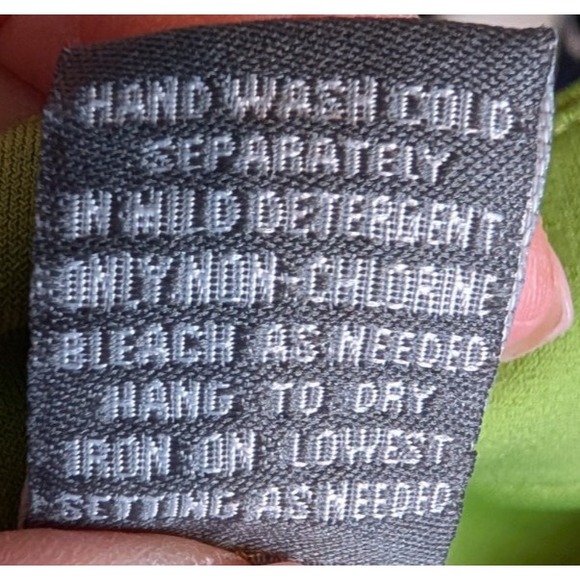 VTG 90s Y2K Green Milkmaid Pleated Dress Fairy Grunge Goblin Indie‎ Sleaze Retro - Picture 11 of 12